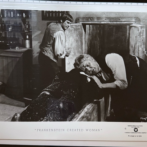 RARE 1967 Frankenstein Created Woman Film Original Memorabilia Set - Picture 11 of 12